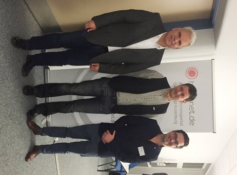 Von Links: Bernd Rudolph, Ralf Czajkowski und Tobias Binder