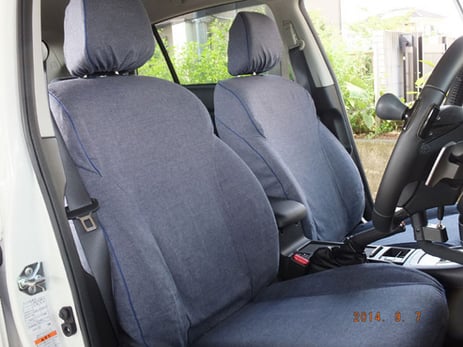 オーダーメイド カーシートカバー 製作事例 スバル インプレッサスポーツ 2.0i 横浜コットンハリウッド