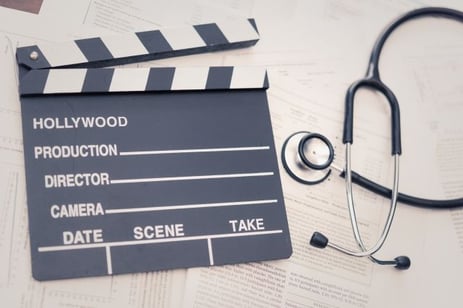 カチンコと聴診器