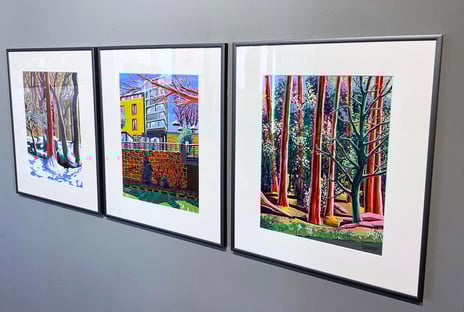 Outsider Art - Kunst von Peter Hindelang in der Kunstgalerie rfzk in Nürnberg