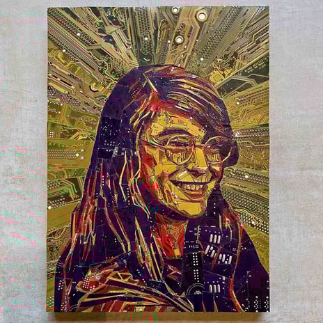 Margaret Hamilton Portrait Galerie rfzk Nürnberg