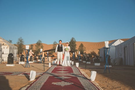 モロッコ/サハラ砂漠/フォトウェディング撮影