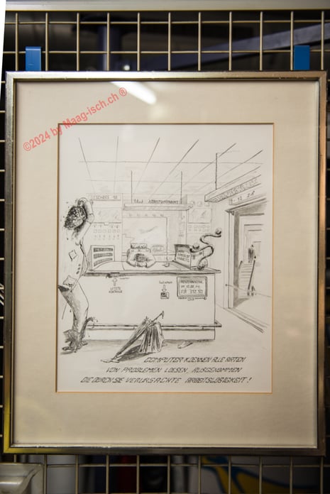 Das erste vollautomatische Arbeitslosenamt. Sogar der Beamte am Schalter ist jetzt arbeitslos.....