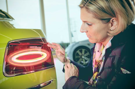 Bentley Continental GT Heckleuchte 