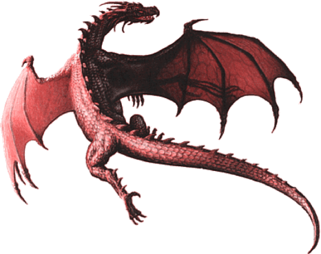 dragon png detoure pour illustration