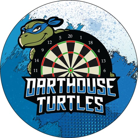 Die Mannschaft der Darthouse Steelers 1