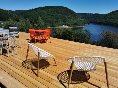 lame de terrasse bois, castor bois construction.