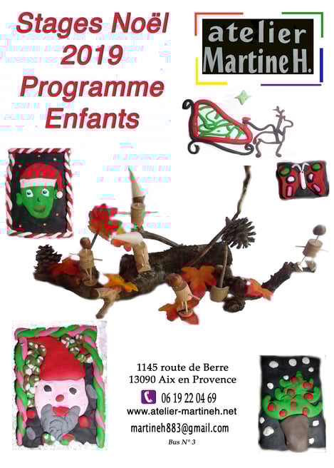 activités pour enfants -vacances de Noël 2019 à Aix en Provence