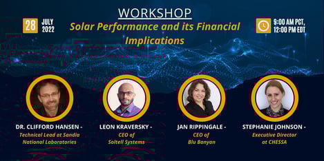 Solar Performance and its Financial Implications