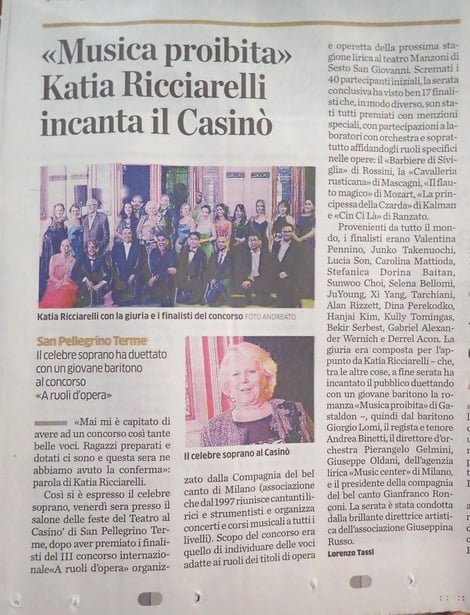 Eco di Bergamo del 25 settembre 2016 