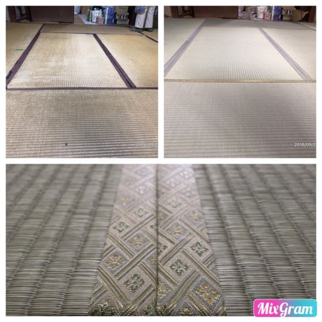 横浜市港南区の畳店 内藤畳店 新素材の畳床を使用した畳替えの施工例