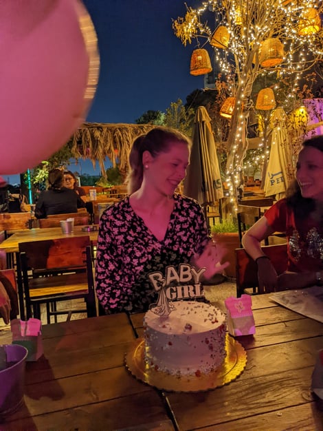 Eine Babyshowerparty für Daniela und ihr zweites Wunder