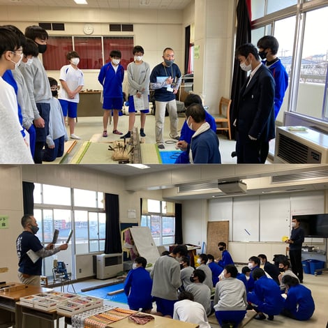 ものづくり魅力発進講座　横浜市立丸山台中