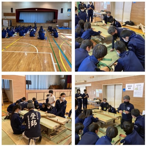 ものづくり魅力発進講座　横浜市立軽井沢中　