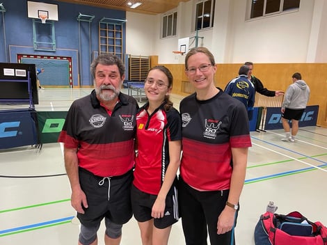 Uli, Stefanie und Martina sind erfolgreich im Cup unterwegs.