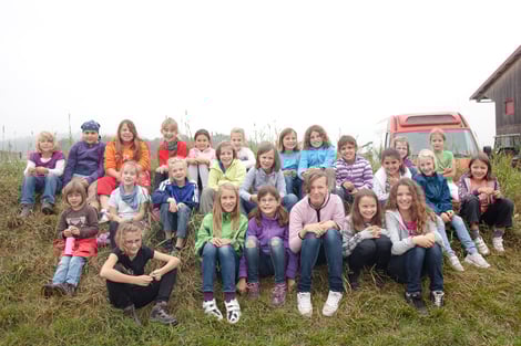 Gruppenfoto der Mädchenriege Sirnach
