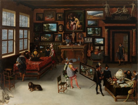 Las Ciencias y las Artes (Adriaen van Stalbent). © Museo del Prado