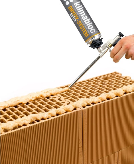 Pichler Dryfix System Klimabloc Planziegel Bauen im Winter Frostbeständig Putzgrund kurze Bauzeit Selberbauer