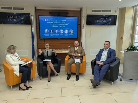 L-R: A Vassallo, A Fenech, G Buttigieg, A Deidun