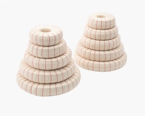 yogawood Chumbals weiß doppel 9 und 11 cm Durchmesser