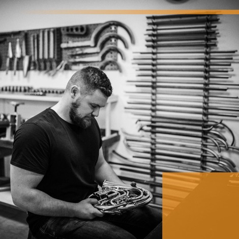 Reparatur von Metallblasinstrumenten bei Ricco Kühn