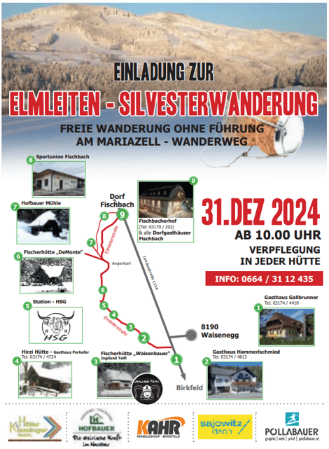 Silvester Wanderung 2024