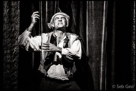 Spectacle commedia dell'arte, seul en scène Bruxelles