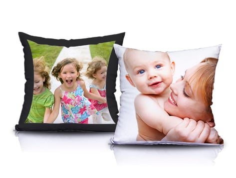 - Cojín en sistema de Sublimación para promociones publicitarias