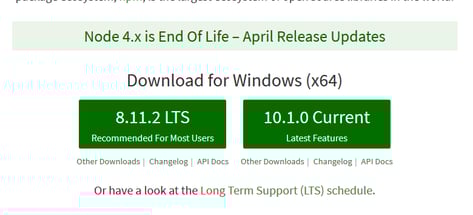 Node.js installieren