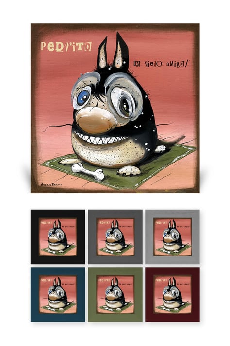 andras bartos  pop art leinwanddruck canvas print berlin 