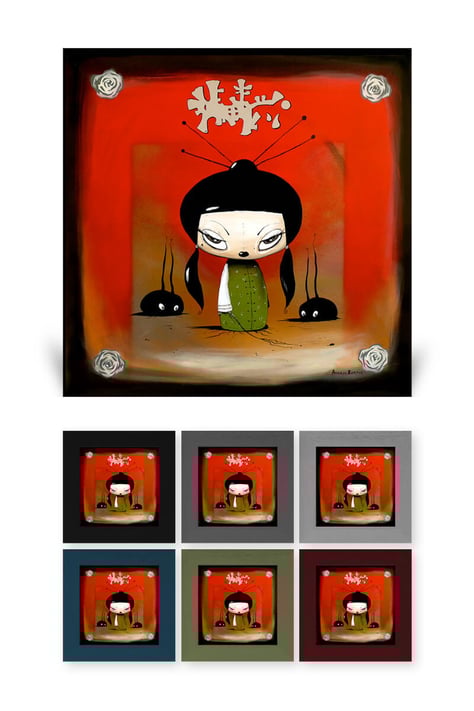 andras bartos  pop art leinwanddruck canvas print berlin 