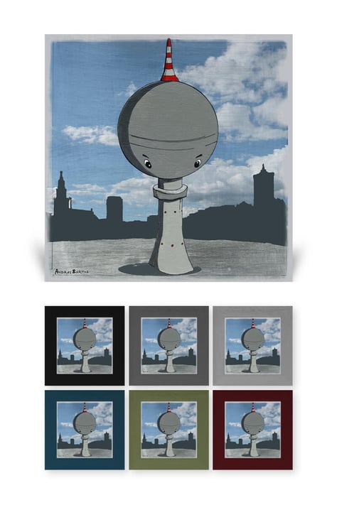 andras bartos  pop art leinwanddruck canvas print berlin 