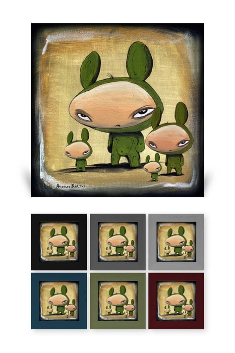 andras bartos  pop art leinwanddruck canvas print berlin 