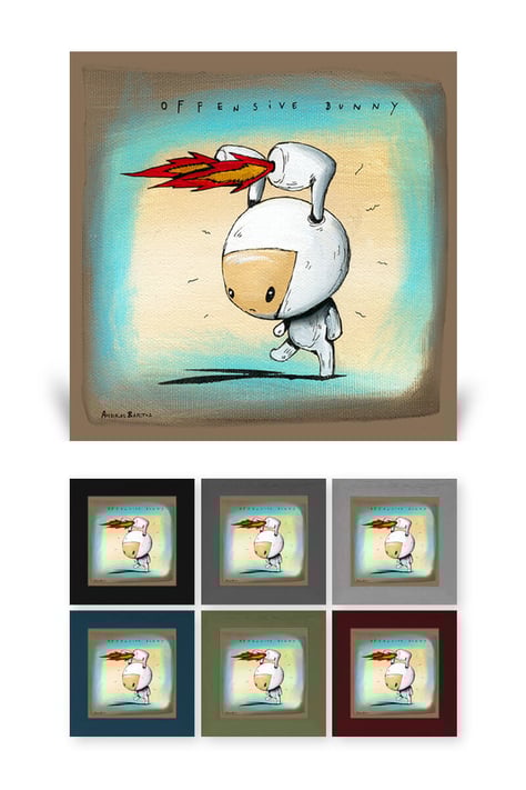 andras bartos  pop art leinwanddruck canvas print berlin 