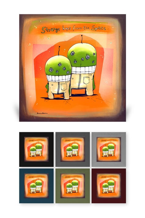 andras bartos  pop art leinwanddruck canvas print berlin 