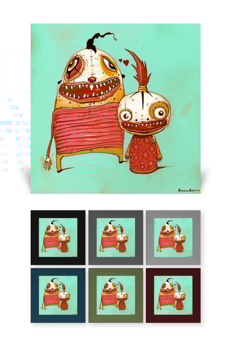 andras bartos  pop art leinwanddruck canvas print berlin 