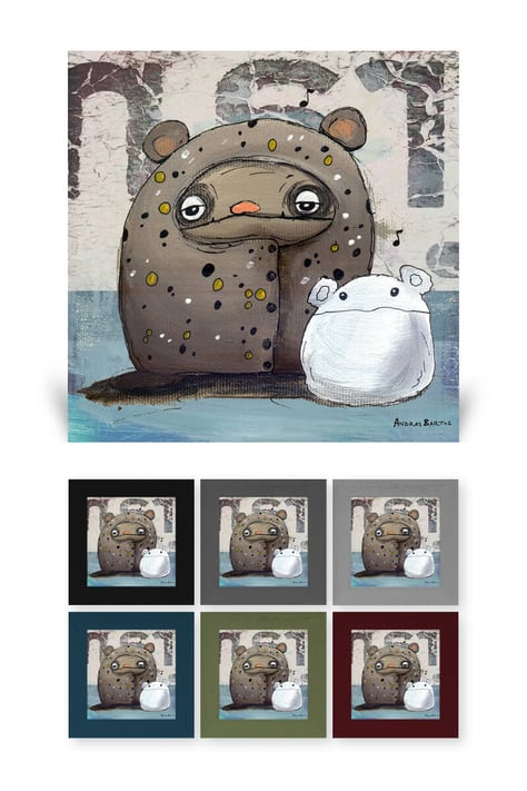 andras bartos  pop art leinwanddruck canvas print berlin 