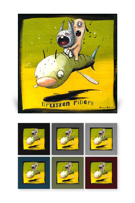 andras bartos  pop art leinwanddruck canvas print berlin 