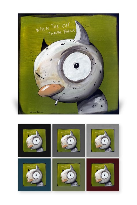 andras bartos  pop art leinwanddruck canvas print berlin 