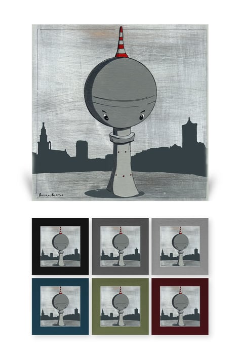 andras bartos  pop art leinwanddruck canvas print berlin 