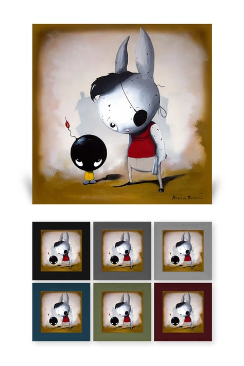 andras bartos  pop art leinwanddruck canvas print berlin 