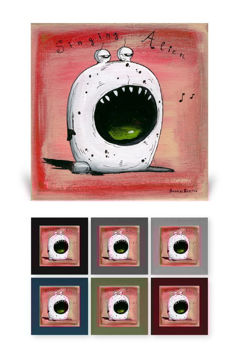 andras bartos  pop art leinwanddruck canvas print berlin 