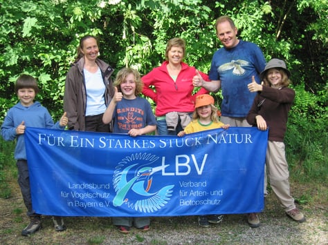 Menschen im Einsatz für den LBV (Foto: Rudolf Wittmann)