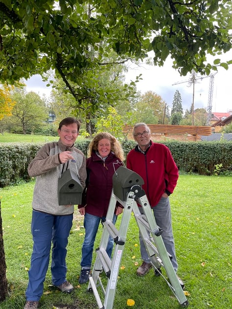 Andreas und Cordula Marschner, Gerhard Fiedelius (Foto: privat)