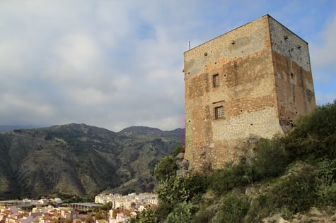 Castle Ulloa in Vélez de Benaudalla