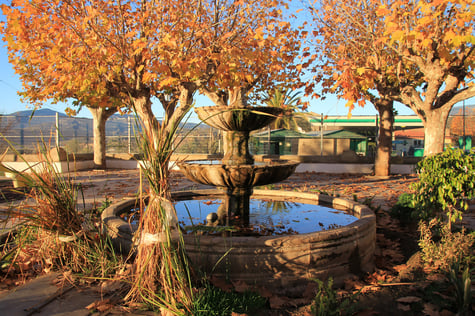 Square San Anton in Ugíjar