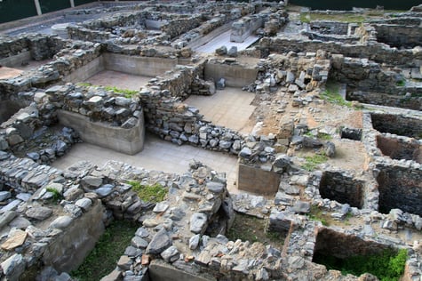 The ruins of the Salted Fish Factory in Almuñecar