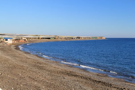 The beach El Pozuelo