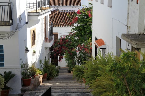A street in Salobreña