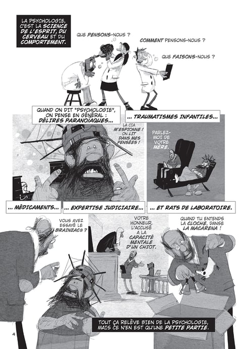 Planche de la BD Psychologix de Danny Oppenheimer et Grady Klein